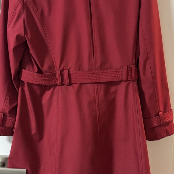 Gently used Nine West Red Trench - Picture 1 of 3